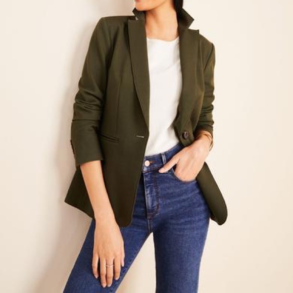 Ann Taylor Jackets & Blazers - Ann Taylor🍁NWTs🍁The Hutton Blazer in Knit Twill